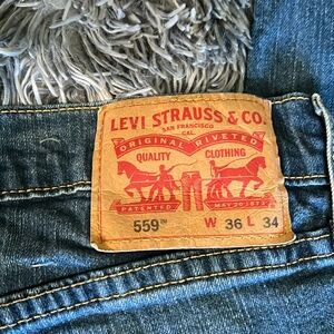 Mens levi 559 36x34